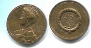 Preussen, Bronze Medaille Auguste Victoria Frau von Kaiser Wilhelm II. -