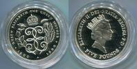 Großbritannien 5 Pounds ~ 90. Geburtstag der Königinmutter ~ -