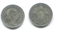 Ungarn, 1 Forint Franz Joseph I.1848-1916, -