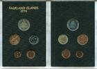 Falkland Inseln KMS ~ offizieller Kursmünzensatz ~ -