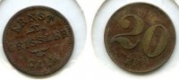 Deutschland 20 Pfennig ~ Stadt Calw / Ernst Grissler ~ -