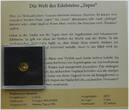 Liberia 25 Dollar 2020 Die Welt der Edelsteine - Topas - 0,5 g Gold Proof, minimale Flecken