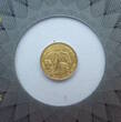 Ruanda 10 FRW 2018 Icons of the World - Elefant - 1/200 Oz Gold CH UNC in Coincard