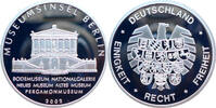 Deutschland Medaille Museumsinsel Berlin - versilbert - -