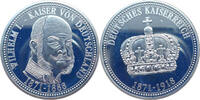 Deutsches Kaiserreich Medaille Silber-Gedenkprägung - Kaiser Wilhelm I. 1871-1888 -