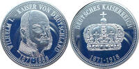 Deutsches Kaiserreich Medaille Silber-Gedenkprägung - Kaiser Wilhelm I. 1871-1888 -