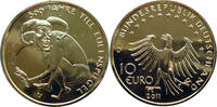 Deutschland 10 Euro 500 Jahre Till Eulenspiegel - vergoldet -
