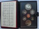 Kanada KMS Royal Canadian Mint Set - Transkanadische Eisenbahn - mit Zertifikat -