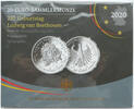 BRD 20 Euro 20-Euro-Sammlermünze - 250. Geburtstag Ludwig van Beethoven - -