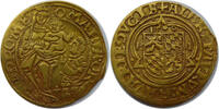 Deutschland / München Goldgulden Albert IV., der Weise 1465-1508 - kniender Herzog vor stehender Maria mit Kind -