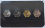 Deutschland 4 x 2 Euro Edelmetall-Set Schloss Sanssouci -