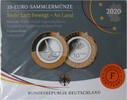 Bundesrepublik Deutschland 10 Euro Sammlermünze Serie: Luft bewegt - An Land - mit Polymerring -