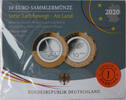 Bundesrepublik Deutschland 10 Euro Sammlermünze Serie: Luft bewegt - An Land - mit Polymerring -