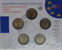 Bundesrepublik Deutschland 5 x 2 Euro Gedenkmünzenset 35 Jahre Erasmus-Programm -