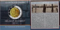 Bundesrepublik Deutschland 5 x 2 Euro 100. Geburtstag Helmut Schmidt (1918-2018) Der 5. Bundeskanzler der BRD -