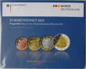 Deutschland 5,88 Euro Euro-KMS Bay. Hauptmünzamt München + 2 Euro Gedenkmünze ELBPHILHARMONIE -