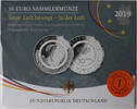 Bundesrepublik Deutschland 10 Euro 10-Euro-Sammlermünze - Luft bewegt - In der Luft - mit Polymerring -