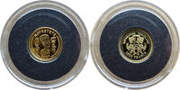 Togo 1500 Francs Minigoldmünze Nofretete - 0,5 g Gold -