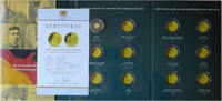Deutschland Goldmedaille 130. Geburtstag Franz Kafka - inkl orig. Folder -