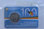 Belgien 2 Euro 100 Jahre Belgisch-Luxemburgische Wirtschaftsunion - Coincard -