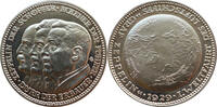 Weimar Gold Medaille Erste Weltfahrt des Luftschiffes Graf Zeppelin -