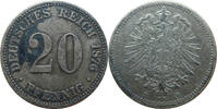 Deutsches Reich 20 Pfennig Kleiner Adler -