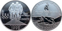 USA 1 Dollar 1995 P Olympische Spiele 1996 in Atlanta - Radfahren - inkl... 30.34 £  +  9.97 £ shipping
