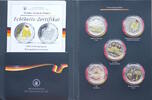 Deutschland 5 Silbermedaillen 20 Jahre Deutsche Einheit - farbveredelt S... 42.48 £  +  9.97 £ shipping