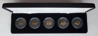 Deutschland 5 x 10 Euro 2021 ADFGJ 10-Euro-Sammlermünzen Serie: Luft bew... 56.35 £  +  9.97 £ shipping