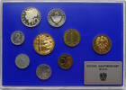 Österreich 16,67 Schilling + 2 Medaillen 1988 Kleinmünzensatz 2 Groschen... 10.40 £  +  6.94 £ shipping