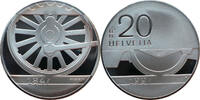 Schweiz 20 Franken 1997 B 150. Jahrestag - Schweizer Bahnen PP, verfärbt 33.81 £  +  6.94 £ shipping