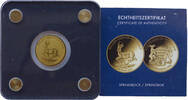 Tschad 3000 Francs Springbock - 1/500 Oz Gold -