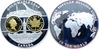 Kanada Medaille Die wertv. Münzschätze d. Welt - Gold Maple Leaf - -