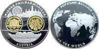 Österreich Medaille Die wertv. Münzschätze d. Welt - Wiener Philharmoniker - -