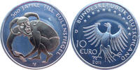 Deutschland 10 Euro 500 Jahre Till Eulenspiegel - versilbert, teilvergoldet -
