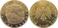 Deutschland 10 Euro 200 Jahre Grimms Märchen - vergoldet -