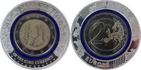 Finnland 2 Euro Gedenkausgabe 15 Jahre Euro - 100 Jahre Unabhängigkeit - blauer Polymerring -