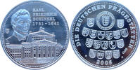 Deutschland Medaille Die Deutschen Prägestätten - Karl Friedrich Schinkel 1781-1841 - versilbert -