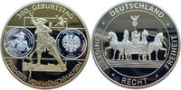 Deutschland Medaille 300. Geburtstag Freiherr von Münchhausen - Inlay BRD Medaille 2020 -