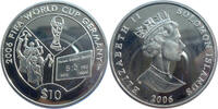 Salomon-Inseln 10 Dollar FIFA-Fußball-WM Deutschland 2006 -