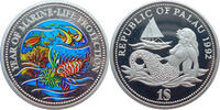 Palau 1 Dollar Marine - Life Protection - Clownfisch -