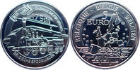 Belgien 5 Euro 175 Jahre Eisenbahn in Belgien -