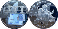 Deutschland Medaille Euro Banknoten Prägungen - 20 Euro Schein - -