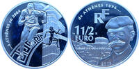 Frankreich 1,5 Euro Olympische Spiele 2004 in Athen - Sprinter - Baron de Coubertin -