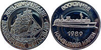 Deutschland Medaille 800 Jahre Hamburger Hafen -