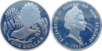 Neuseeland 1 Dollar Vögel von Neuseeland - Fantail Bird -