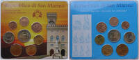 San Marino Euro KMS Souvenir Set - Euro Kursmünzensatz -