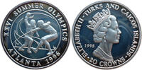 Turks- und Caicos-Inseln 20 Crowns Olympische Spiele 1996 in Atlanta - Fechten -