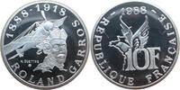 Frankreich 10 Francs 100. Geburtstag Roland Garros - Flugzeuge -