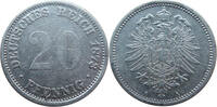Deutsches Reich Kaiserreich 20 Pfennig -